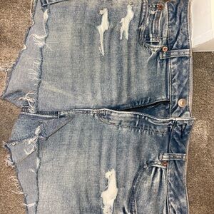American Eagle Distressed Denim Shorts
